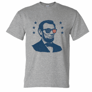 Lincoln with sunglasses