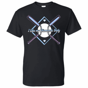 I like my diamonds dirty Blue Black