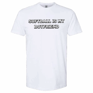 Softball is by Boyfriend White