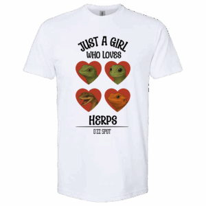 Just a girl Herp White