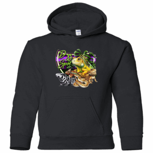 Black Youth Hoodie Dzz Spot