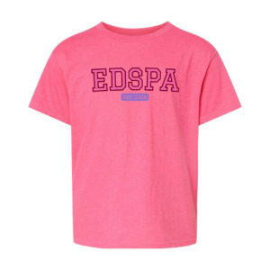 EEDSPA Youth Varsity - Pink T-shirt